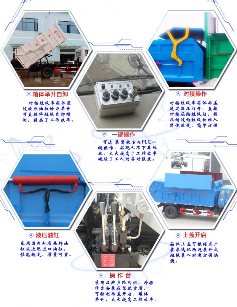 東風(fēng)天錦15-17方對(duì)接垃圾車(chē)
