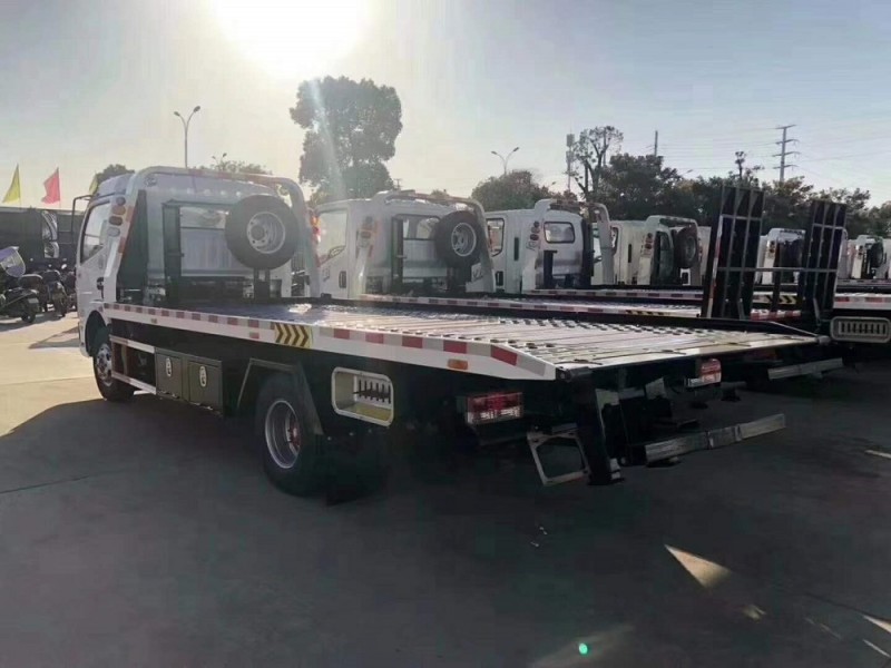 東風凱普特一拖二清障車