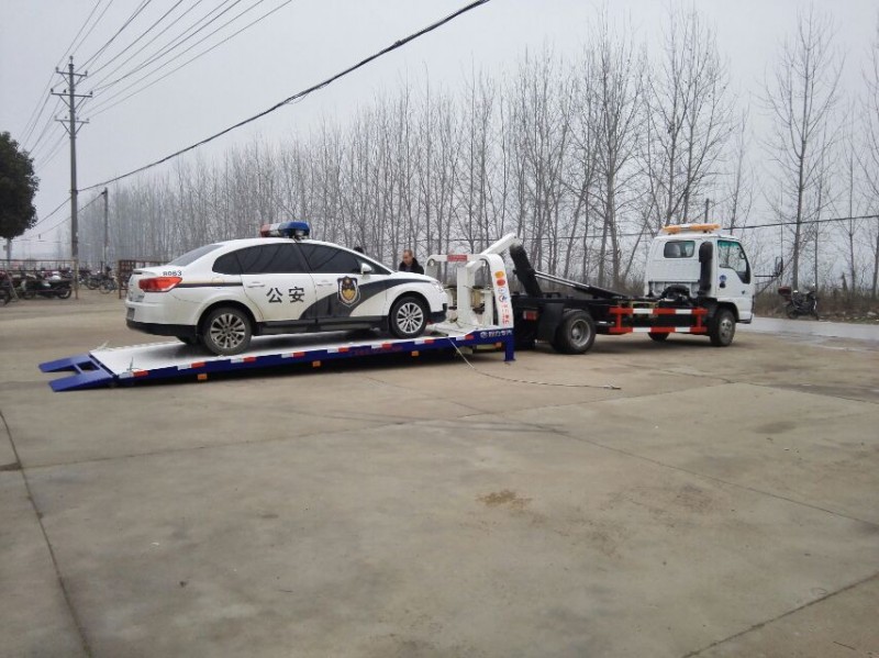 五十鈴藍牌一拖二清障車